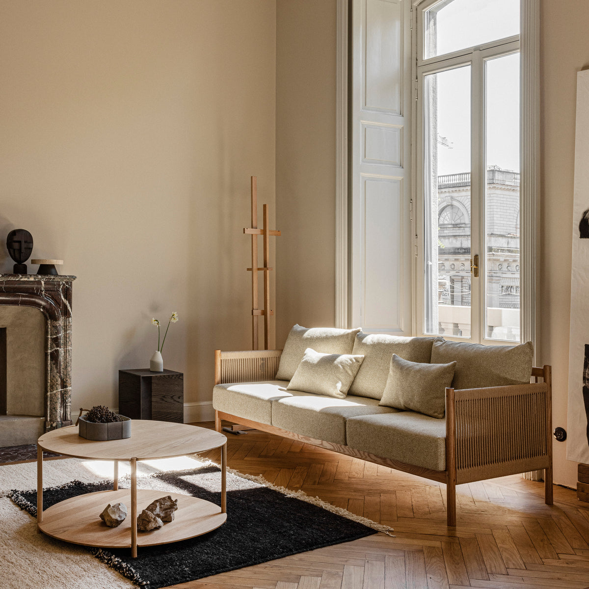 アリアケ　ブレイドソファ　1シーター　ペーパーコード アリアケ ブレイドソファ 1シーター ペーパーコード - メルカリ