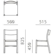 Load image into Gallery viewer, アリアケ チェア(スモーク)