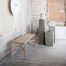 Load image into Gallery viewer, アリアケ ベンチ(ナチュラル)