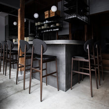 Load image into Gallery viewer, アウトライン バースツール(スモーク)